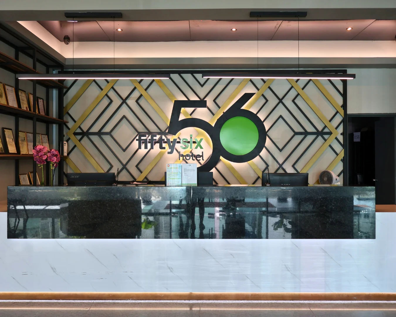 Block A reception lobby