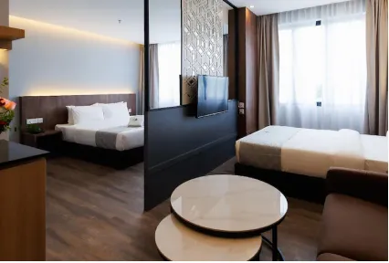 Block A room interiors