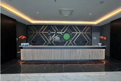 Block B reception lobby